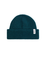 The Wrangler Mens Sign Off Beanie in Deep Teal Green