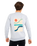 The Salt Water Seeker Mens Block Art Sweatshirt in Athletic Heather