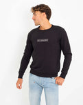 The Salt Water Seeker Mens Cove Sweatshirt in Black