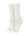 The Stance Womens Wiggles 'n' Squiggles Socks in Off White