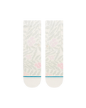 The Stance Womens Wiggles 'n' Squiggles Socks in Off White