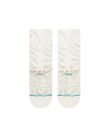 The Stance Womens Wiggles 'n' Squiggles Socks in Off White