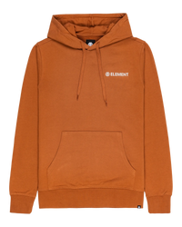 The Element Mens Blazin Chest Hoodie in Mocha Bisque