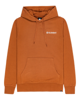 The Element Mens Blazin Chest Hoodie in Mocha Bisque