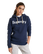 The Superdry Womens Core Logo Hoodie in Navy