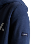 The Superdry Womens Core Logo Hoodie in Navy