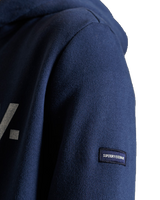 The Superdry Womens Core Logo Hoodie in Navy