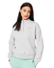 The Superdry Womens Henley 1/4 Zip Sweatshirt in Grey