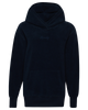 The Superdry Womens Code SL Fleece OS Hoodie in Deep Navy