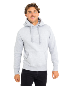 The Salt Water Seeker Mens Cove Hoodie in Grey Melange