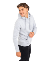 The Salt Water Seeker Mens Cove Hoodie in Grey Melange