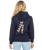 The Born by the Sea Womens Salty Surfer Hoodie in French Navy