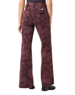 The Wrangler Womens Wanderer Trousers in Mixed Dahlia