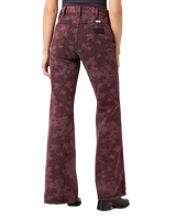 The Wrangler Womens Wanderer Trousers in Mixed Dahlia