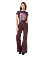 The Wrangler Womens Wanderer Trousers in Mixed Dahlia