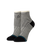 Skelter Quarter Socks in Black