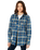 The Superdry Womens Vintage Check Shirt in Blue