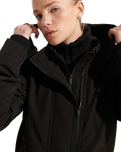 The Superdry Womens Ottoman Windcheater Jacket in Black