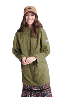 The Superdry Womens Adventurer Parka Jacket in Capulet Olive