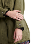 The Superdry Womens Adventurer Parka Jacket in Capulet Olive