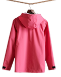 The Superdry Womens Essentials Harpa Waterproof Jacket in Hot Pink