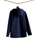 The Superdry Womens Essentials Harpa Waterproof Jacket in Atlantic Navy