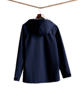 The Superdry Womens Essentials Harpa Waterproof Jacket in Atlantic Navy