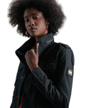 The Superdry Womens Ripstop Rookie Jacket in Black