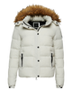 The Superdry Womens Vintage Hooded Mid Layer Short Jacket in Optic