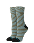 The Stance Womens Night Owl Socks in Teal
