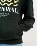 Cornwall Hoodie in Bottle Green