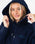 Womens Turtle Hoodie in French Navy