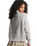 The Superdry Womens Chunky Cable Roll Neck Jumper in Off White