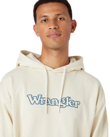 The Wrangler Mens Graphic Hoodie in Turtledove