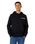 The Wrangler Mens Graphic Hoodie in Black