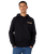 The Wrangler Mens Graphic Hoodie in Black