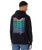 The Wrangler Mens Graphic Hoodie in Black