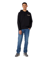 The Wrangler Mens Graphic Hoodie in Black