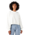 The Wrangler Womens Puffy Sweatshirt in Worn White