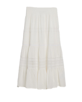 The Superdry Womens Ibiza Maxi Skirt in Off White