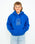 Boys Bus Hoodie in Royal Blue