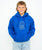 Boys Bus Hoodie in Royal Blue