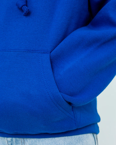 Boys Palm Hoodie in Royal Blue