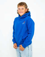 Boys Palm Hoodie in Royal Blue