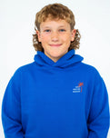 Boys Palm Hoodie in Royal Blue