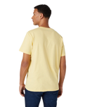 The Wrangler Mens Varsity T-Shirt in Pineapple Slice