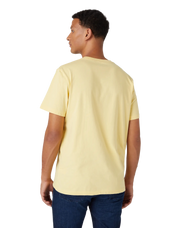 The Wrangler Mens Varsity T-Shirt in Pineapple Slice