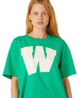 The Wrangler Womens Girlfriend T-Shirt in Bright Green