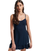 The Superdry Womens Vintage Cami Mini Dress in Eclipse Navy