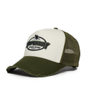 The Superdry Womens Mesh Trucker Cap in Army Green